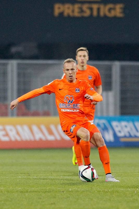 Football. PKO BP Ekstraklasa. Termalica Bruk-Bet Nieciecza - Ruch Chorzow. 19.12.2015