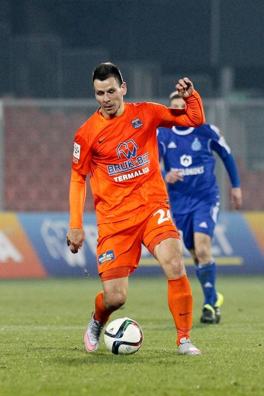 Football. PKO BP Ekstraklasa. Termalica Bruk-Bet Nieciecza - Ruch Chorzow. 19.12.2015