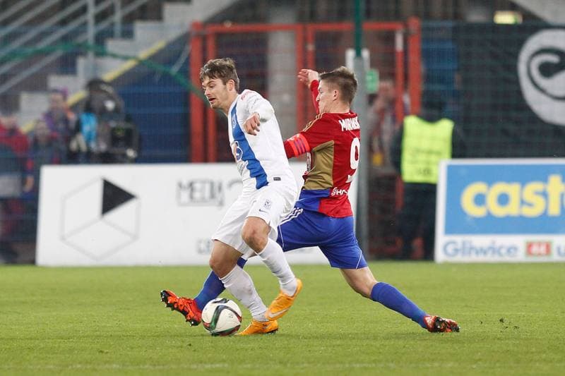 Football. PKO BP Ekstraklasa. Piast Gliwice - Lech Poznan. 20.12.2015
