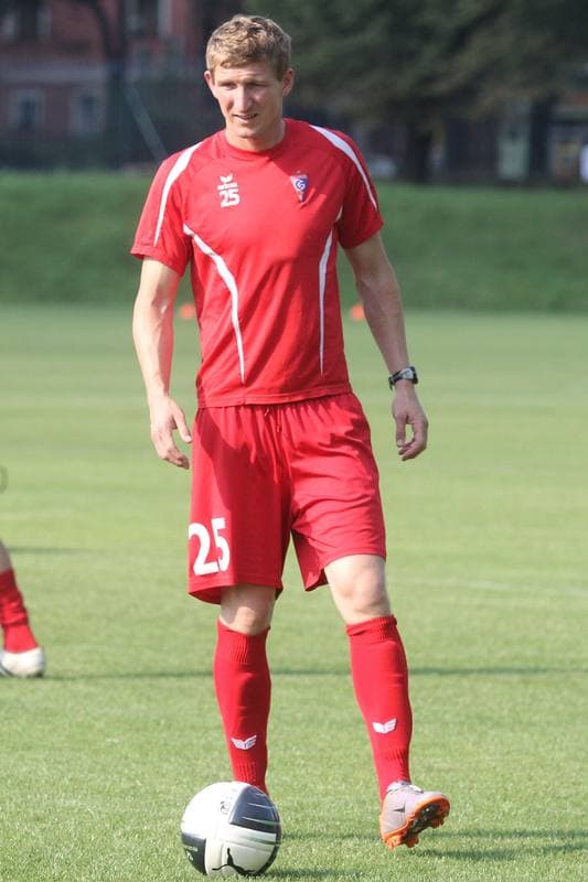 Football. Gornik Zabrze. Training. 05.03.2012