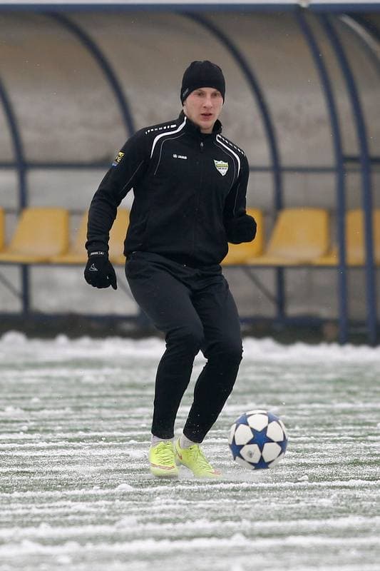 Football. Rozwoj Katowice. Training. 05.01.2016