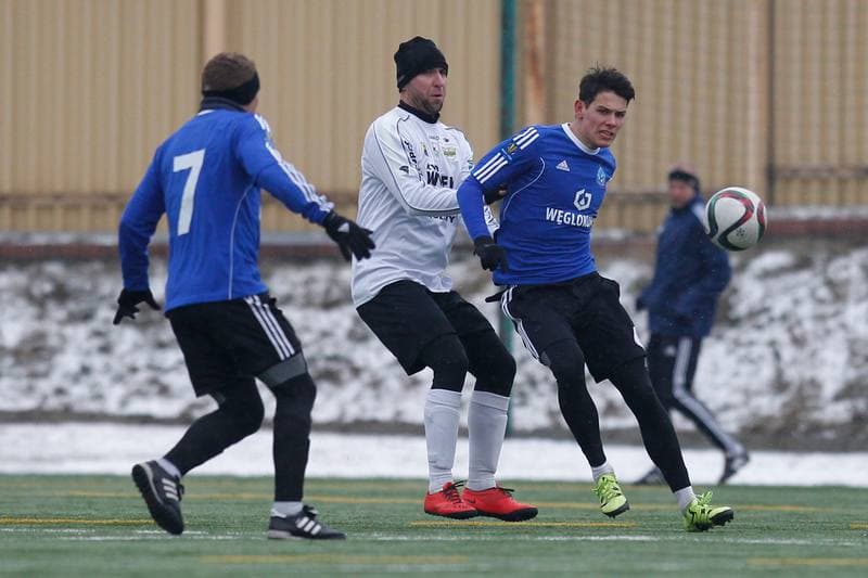 Football. Friendly Match. Ruch Chorzow - Rozwoj Katowice. 20.01.2016