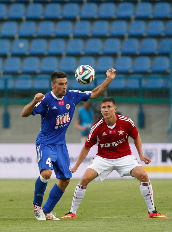 Football. T-Mobile Ekstraklasa. Wisla Krakow - Piast Gliwice. 13.09.2013