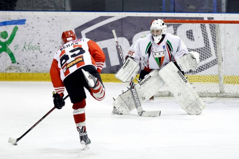 Ice Hockey. Polska Hokej Liga. GKS Tychy - Comarch Cracovia Krakow. 19.01.2014