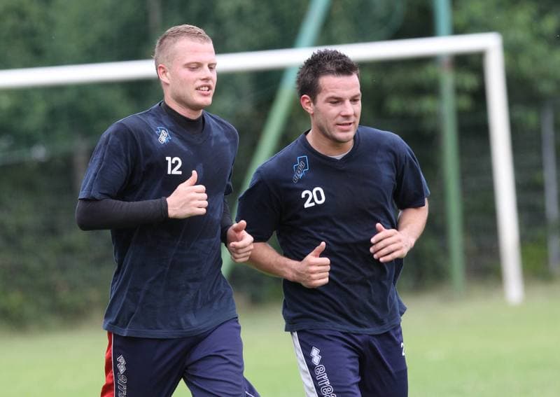 Football. Piast Gliwice. Training. 22.06.2011