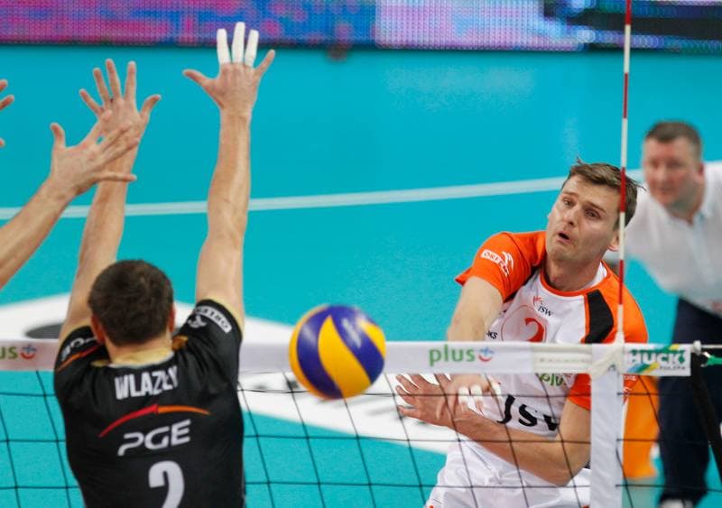 Volleyball. PlusLiga. Jastrzebski Wegiel - Skra Belchatow. 29.01.2014