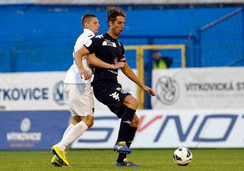 Football. FACR Cup. Banik Ostrava - 1 FC Slovacko. 08.10.2014