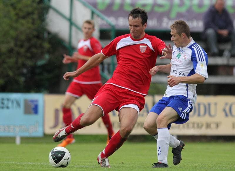 Football. Sparing. Podbeskidzie Bielsko-Biala - Polonia Bytom. 06.07.2011