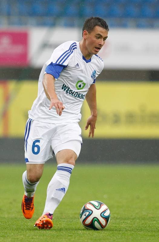 Football. UEFA Europa League. Ruch Chorzow - Esbjerg FB. 31.07.2014