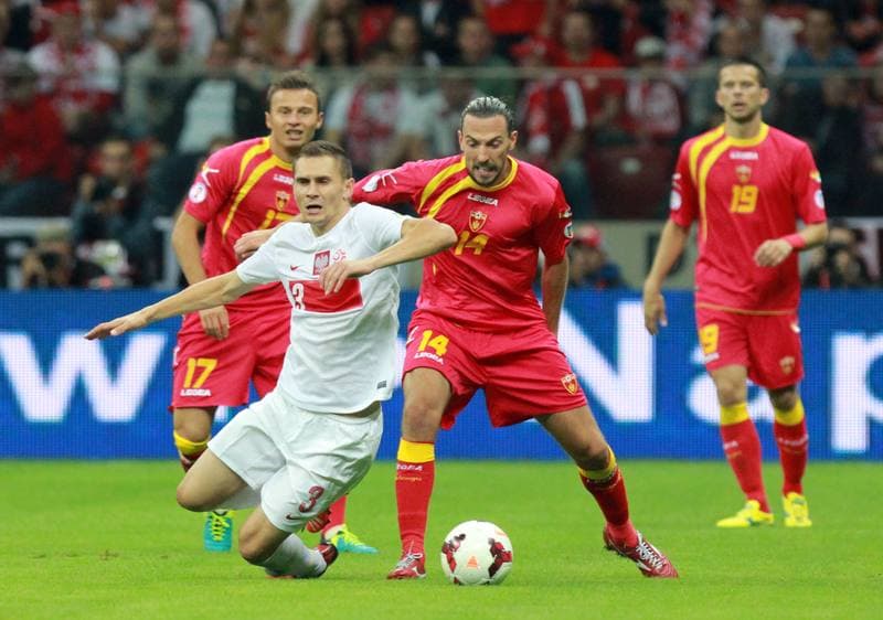 Football. 2014 FIFA World Cup Qualifiers. Poland - Montenegro. 06.09.2013