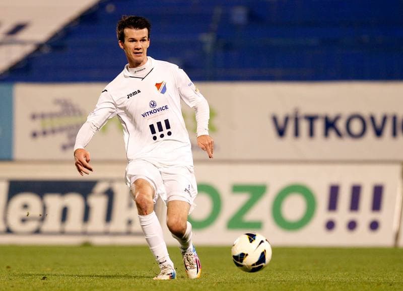 Football. SYNOT LIGA. Banik Ostrava - FC Hradec Kralove. 01.11.2014