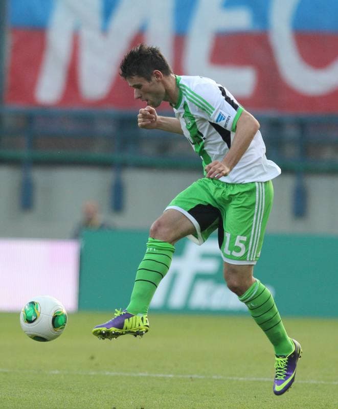 Football. International Friendly Match. Wisla Krakow - VfL Wolfsburg. 13.10.2013
