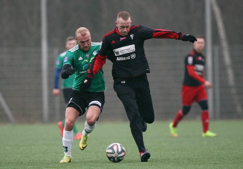 Football. Friendly Match. Energetyk ROW Rybnik - Gornik II Zabrze. 23.01.2015