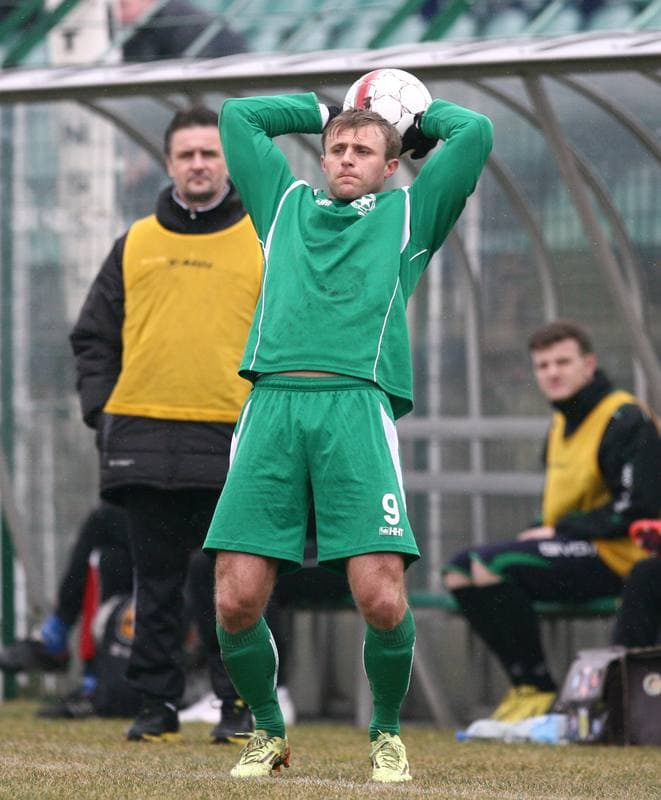 Football. III Liga. Grunwald Ruda Slaska - Gornik Wesola. 14.03.2015