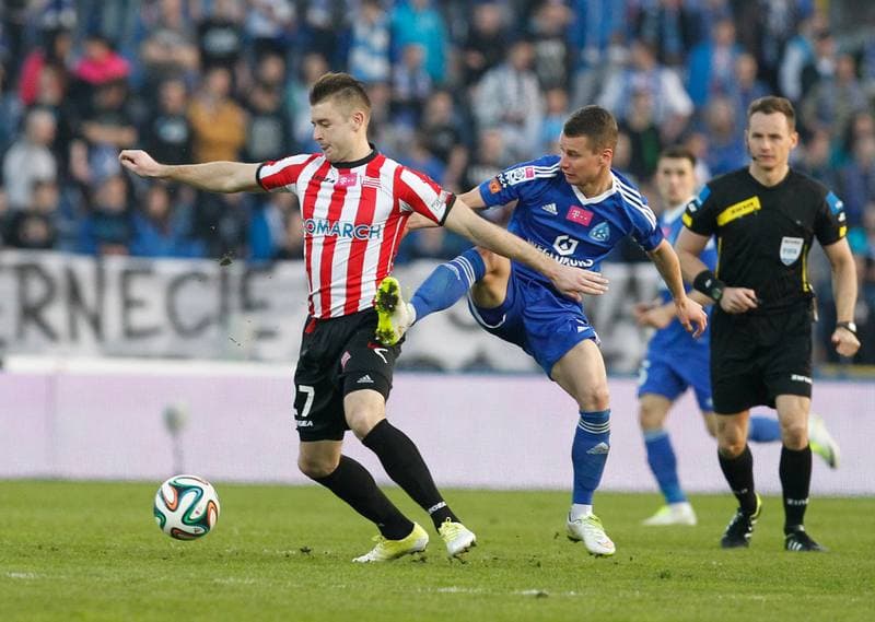 Football. T-Mobile Ekstraklasa. Ruch Chorzow - Cracovia Krakow. 01.12.2013