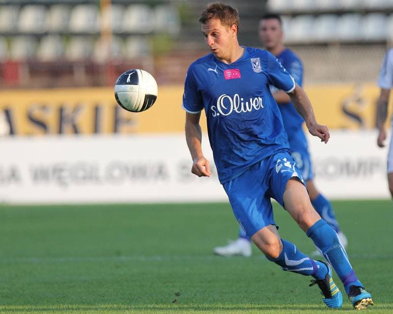 Football. PKO BP Ekstraklasa. Gornik Zabrze - Lech Poznan. 24.10.2010