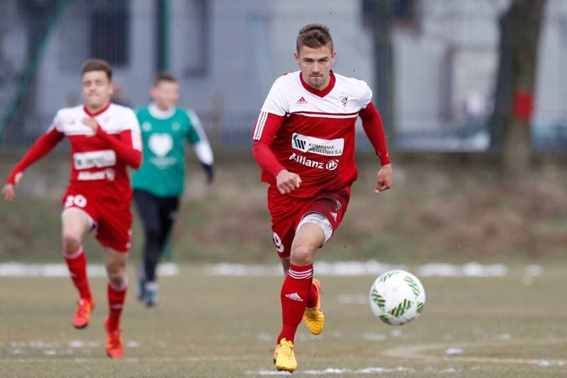 Football. Sparing. Gornik Zabrze - GKS Katowice. 05.02.2016