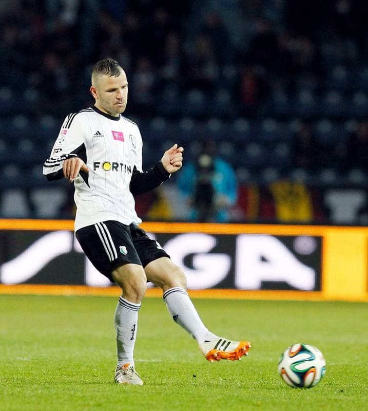 Football. T-Mobile Ekstraklasa. Ruch Chorzow - Legia Warsaw. 24.04.2015