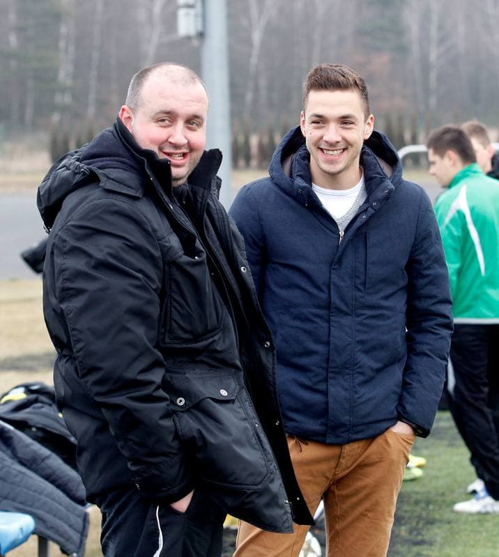 Football. Friendly Match. GKS Katowice - Rakow Czestochowa. 22.02.2014