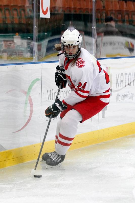 Ice Hockey. Women's Friendly Match. Poland - Hungary. 05.02.2016