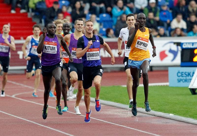 Athletics. IAAF Golden Spike. Joanna Linkiewicz. 26.05.2015