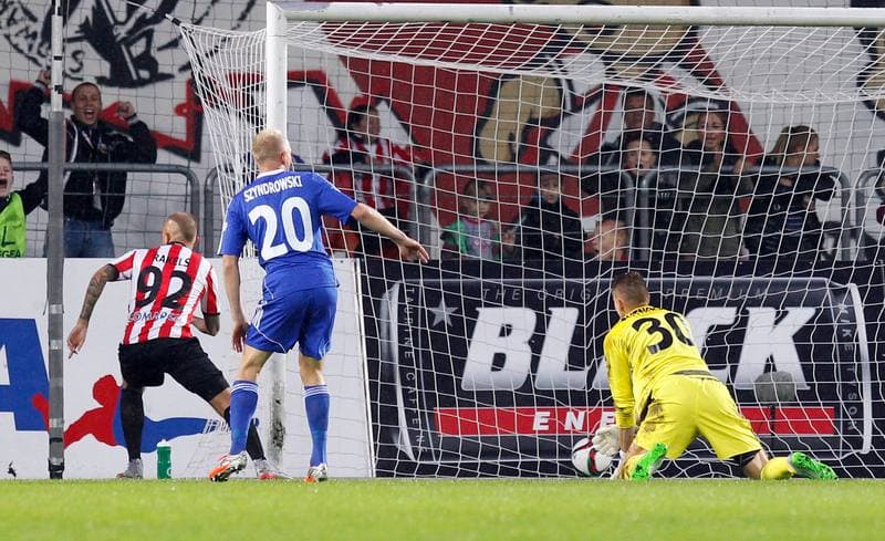 Football. T-Mobile Ekstraklasa. Cracovia Krakow - Ruch Chorzow. 02.06.2015