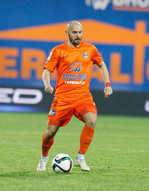 Football. PKO BP Ekstraklasa. Termalica Bruk-Bet Nieciecza - Piast Gliwice. 20.11.2015