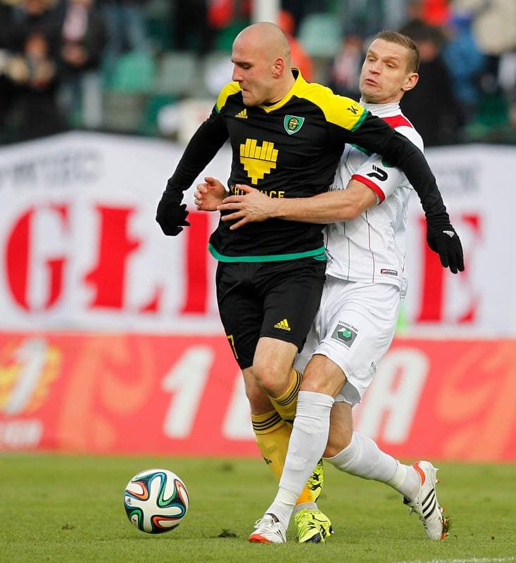 Football. I Liga. Zaglebie Sosnowiec - GKS Katowice. 29.11.2015
