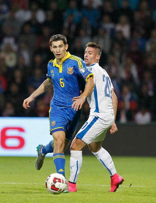 Football. UEFA Euro 2016 Qualifiers. Slovakia - Ukraine. 08.09.2015