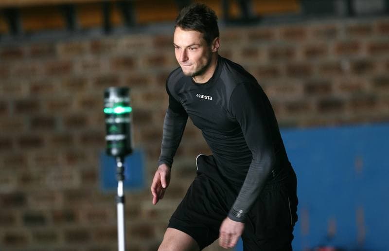 Football. GKS Katowice. Training. 19.01.2015