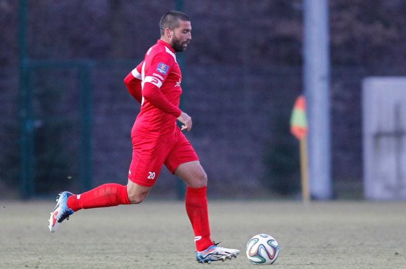 Football. Sparing. Zaglebie Sosnowiec - Gornik Piaski. 24.02.2016
