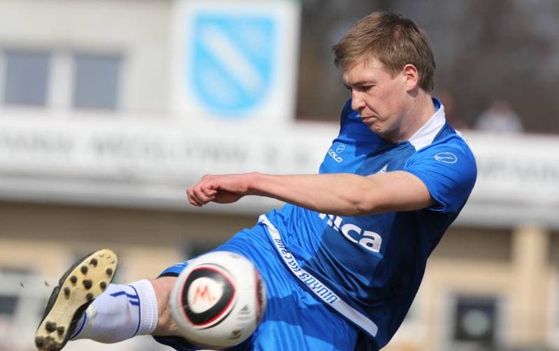 Football. II liga. ROW Rybnik - Baltyk Gdynia. 18.03.2012