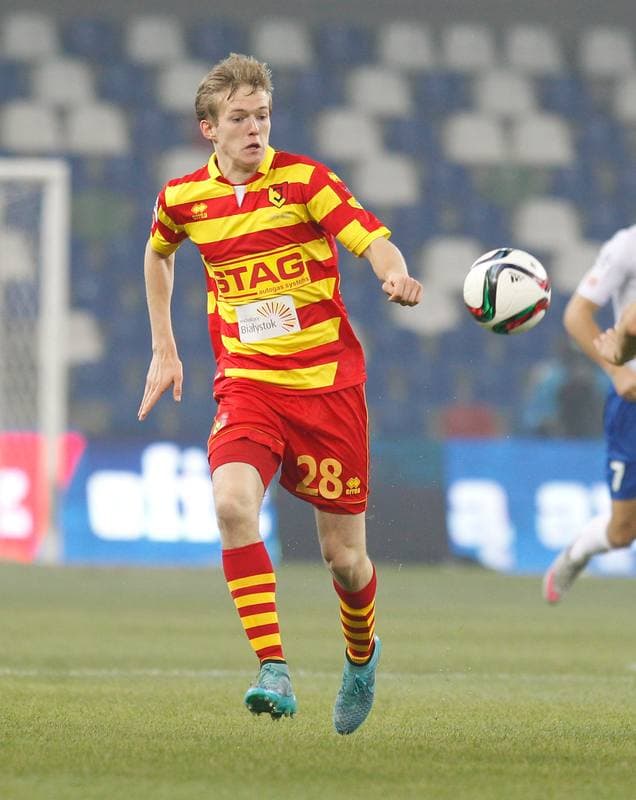 Football. PKO BP Ekstraklasa. Podbeskidzie Bielsko Biala - Jagiellonia Bialystok. 02.11.2015
