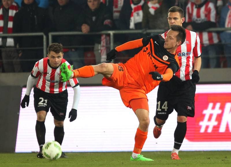 Football. Ekstraklasa. Cracovia Krakow - Zaglebie Lubin. 26.02.2016