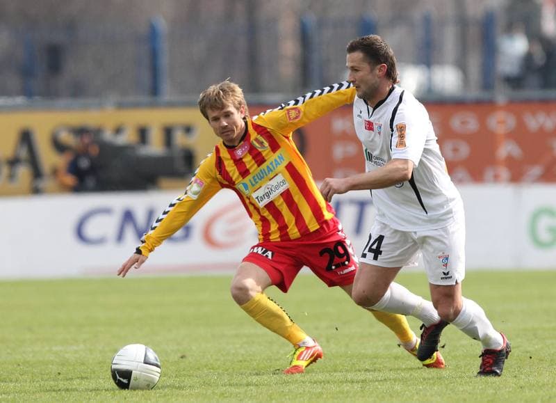 Football. PKO BP Ekstraklasa. Gornik Zabrze - Korona Kielce. 19.11.2010