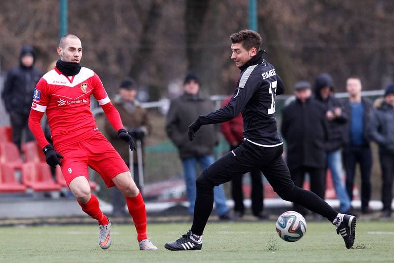 Football. Friendly Match. Zaglebie Sosnowiec - Stal Mielec. 03.02.2016