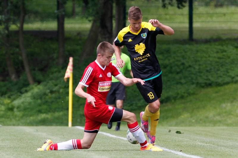 Football. Sparing. GKS Katowice - Sola Oswiecim. 09.07.2016