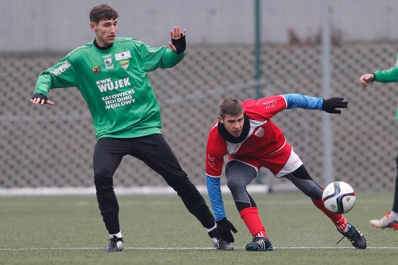 Football. I liga. Rozwoj Katowice - Polonia Bytom. 13.02.2016
