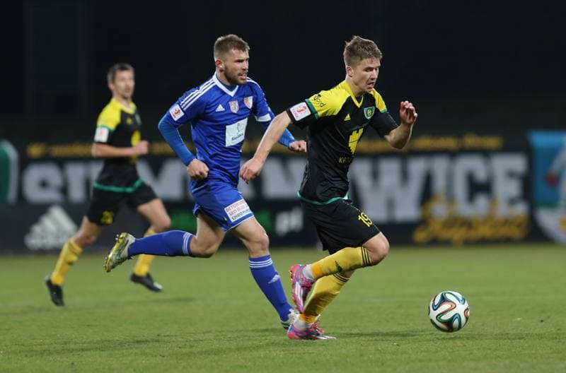 Football. I Liga. GKS Katowice - Pogon Siedlce. 19.03.2016