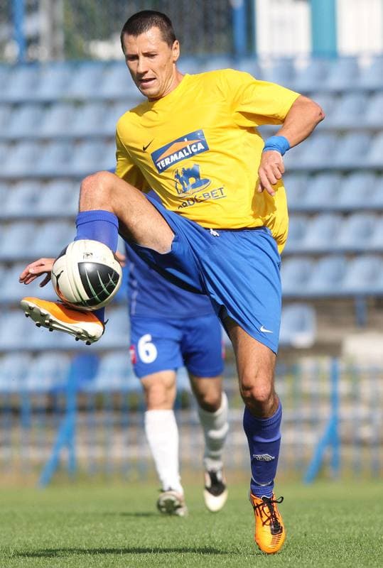 Football. Sparing. Ruch Chorzow - Termalica Bruk-Bet Nieciecza. 23.06.2012