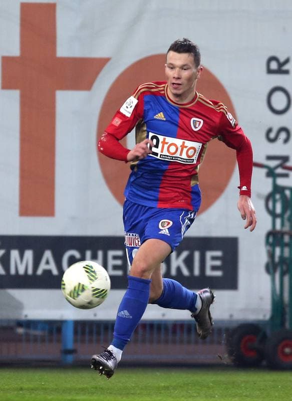 Football. PKO BP Ekstraklasa. Piast Gliwice - Slask Wroclaw. 08.03.2016