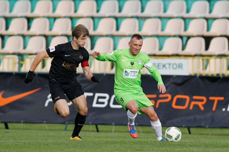 Football. II Liga. Rozwoj Katowice - Warta Poznan. 29.10.2016