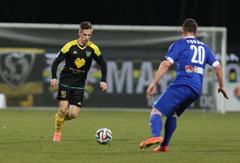 Football. I Liga. GKS Katowice - Pogon Siedlce. 19.03.2016
