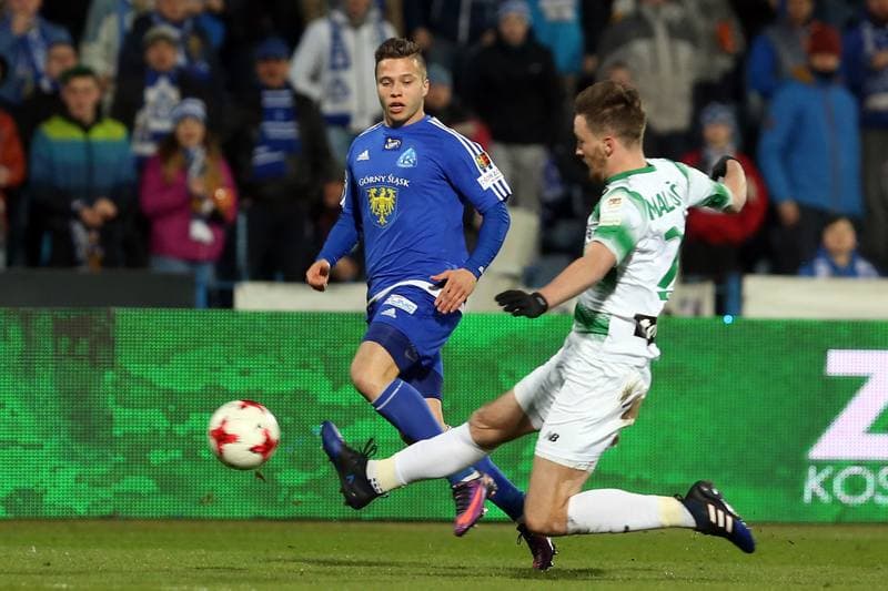 Football. Lotto Ekstraklasa. Ruch Chorzow - Lechia Gdansk. 11.03.2017
