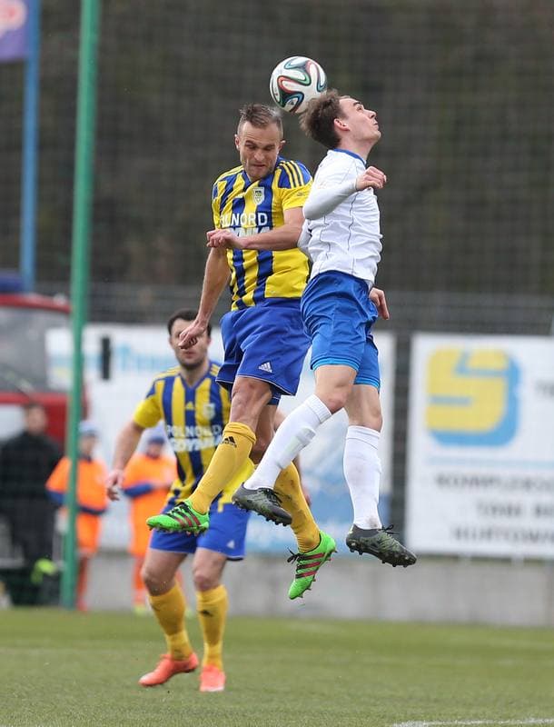 Football. I Liga. MKS Kluczbork - Arka Gdynia. 26.03.2016