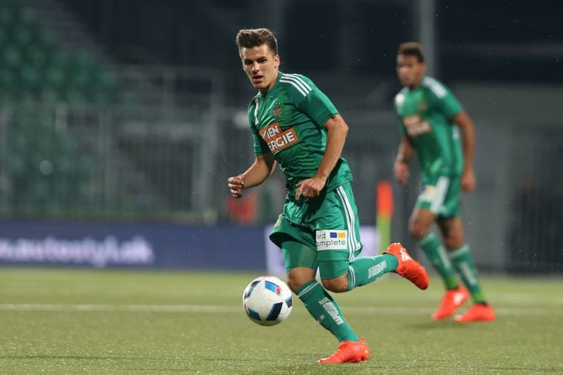 Football. UEFA Europa League. AS Trencin - Rapid Wien. 18.08.2016