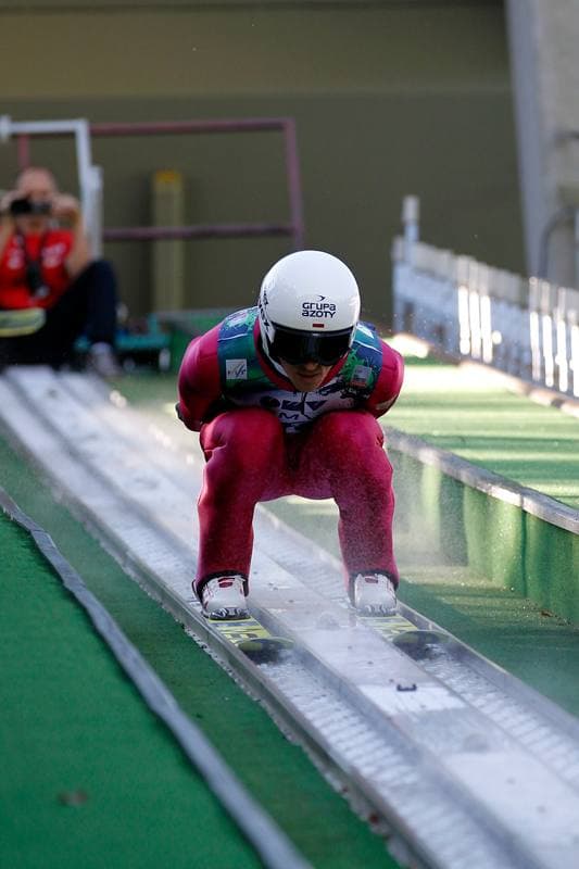 Ski Jumping. Poland national team. Training. 01.09.2016