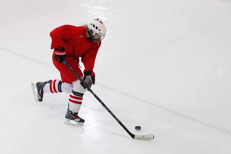 Ice Hockey. Women's National Team. Training. 30.03.2016