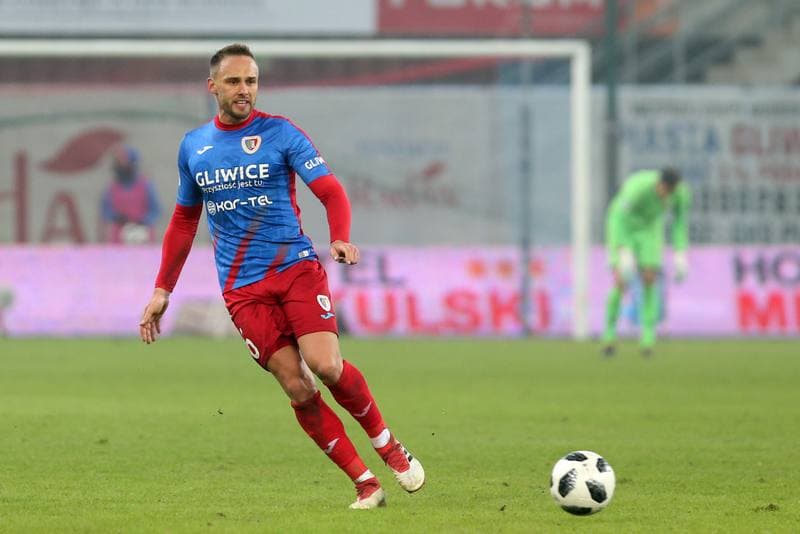 Football. Lotto Ekstraklasa. Piast Gliwice - Jagiellonia Bialystok. 12.02.2018