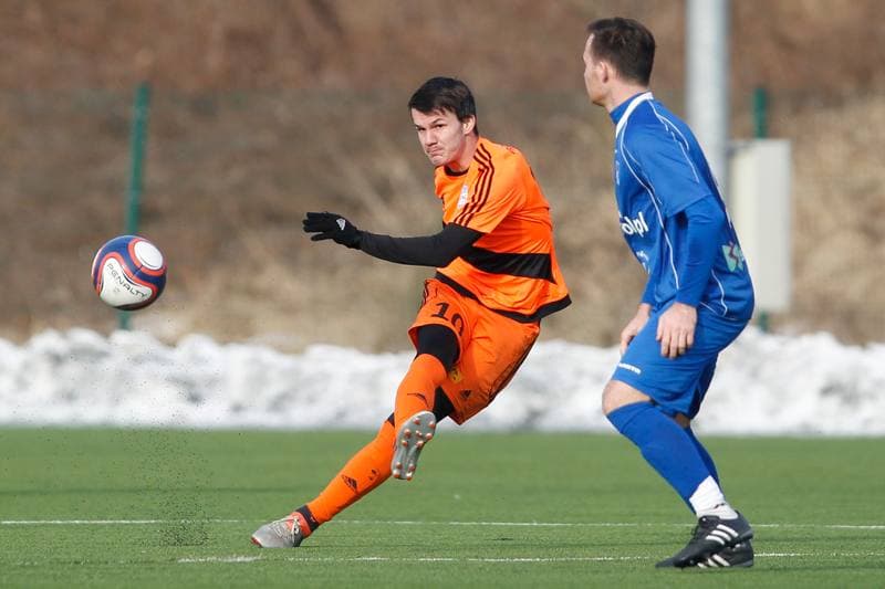 Football. Sparing. MFK Frydek-Mistek - Podbeskidzie Bielsko-Biala. 26.01.2017